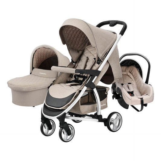 Coche LONDON Con Accesorios, beige