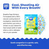 NATPAT - Calcomanías Breathe Easy – Parche tapado para niños y adultos