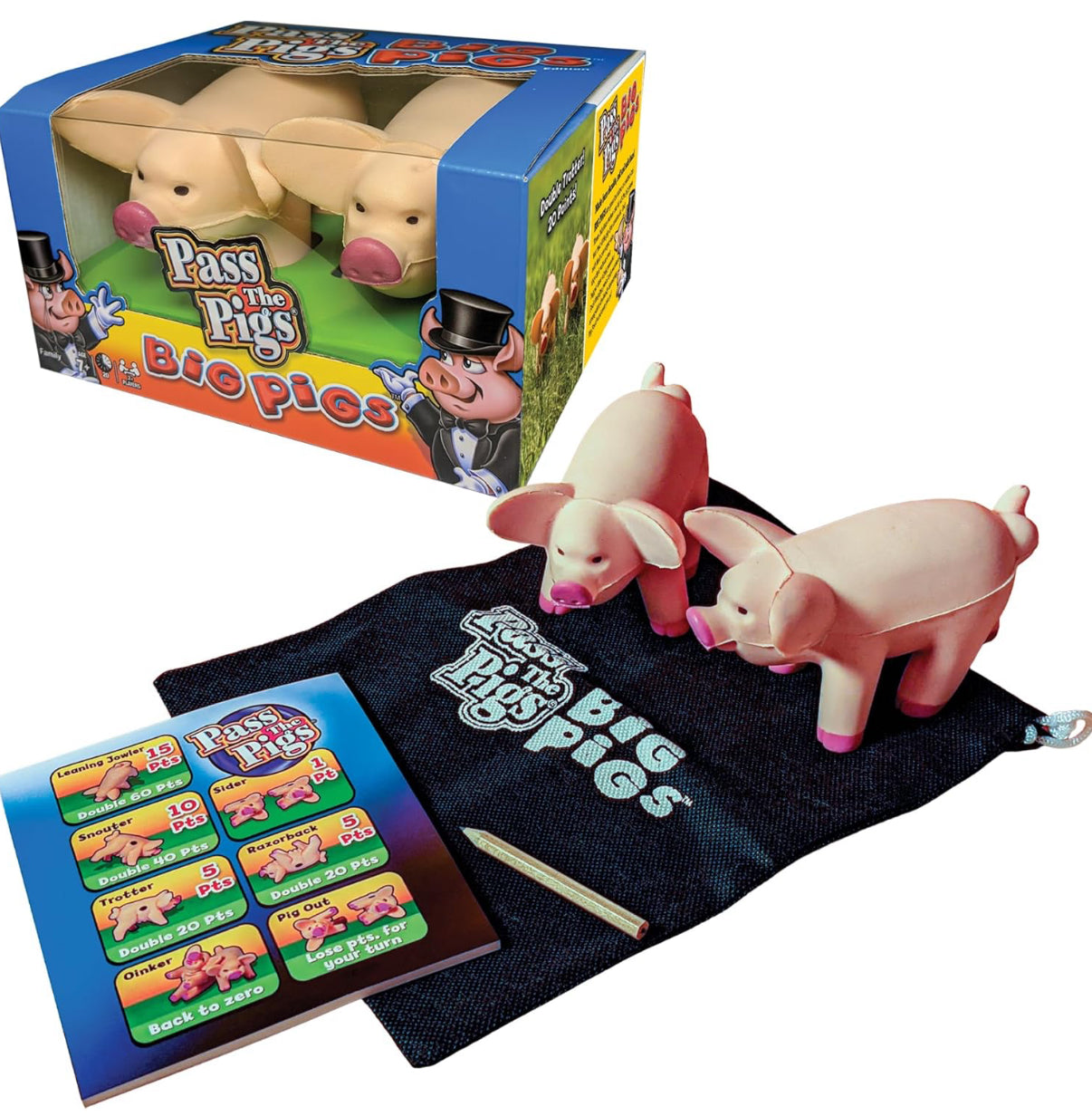 Juego de acción Pass The Big Pigs