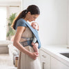 Ergobaby Embrace - Portabebés acogedor para recién nacido (7-25 libras), punto Ponte, azul Oxford