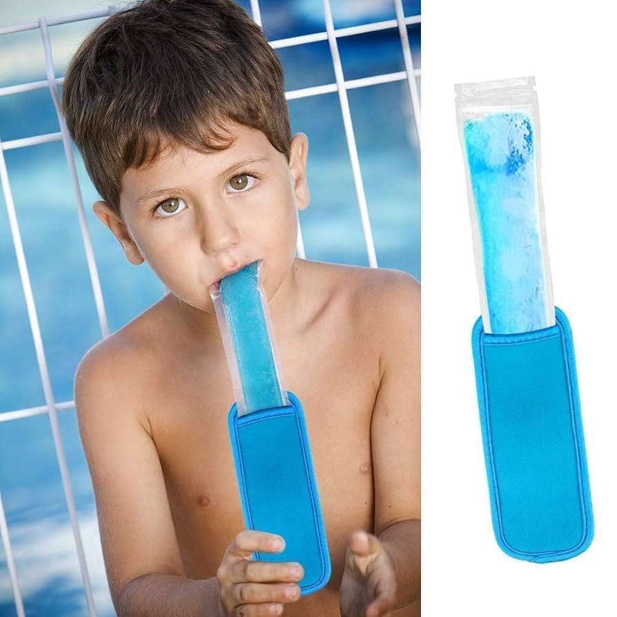 Paquete de 23 bolsas reutilizables para paletas heladas, fundas anticongelantes, 8 colores