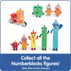 hand2mind Numberblocks Amigos del uno al cinco, figuras de juguete coleccionables