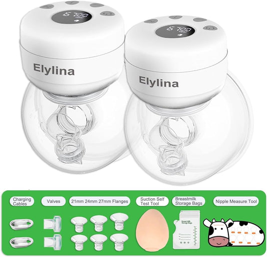 Extractor de leche portátil manos libres