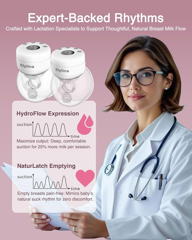 Extractor de leche portátil manos libres