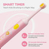 Sejoy cepillo de dientes eléctrico para niños con temporizador y 2 cabezales