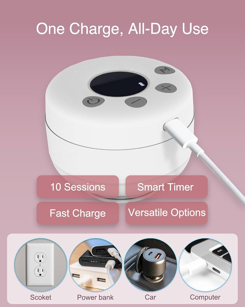 Extractor de leche portátil manos libres