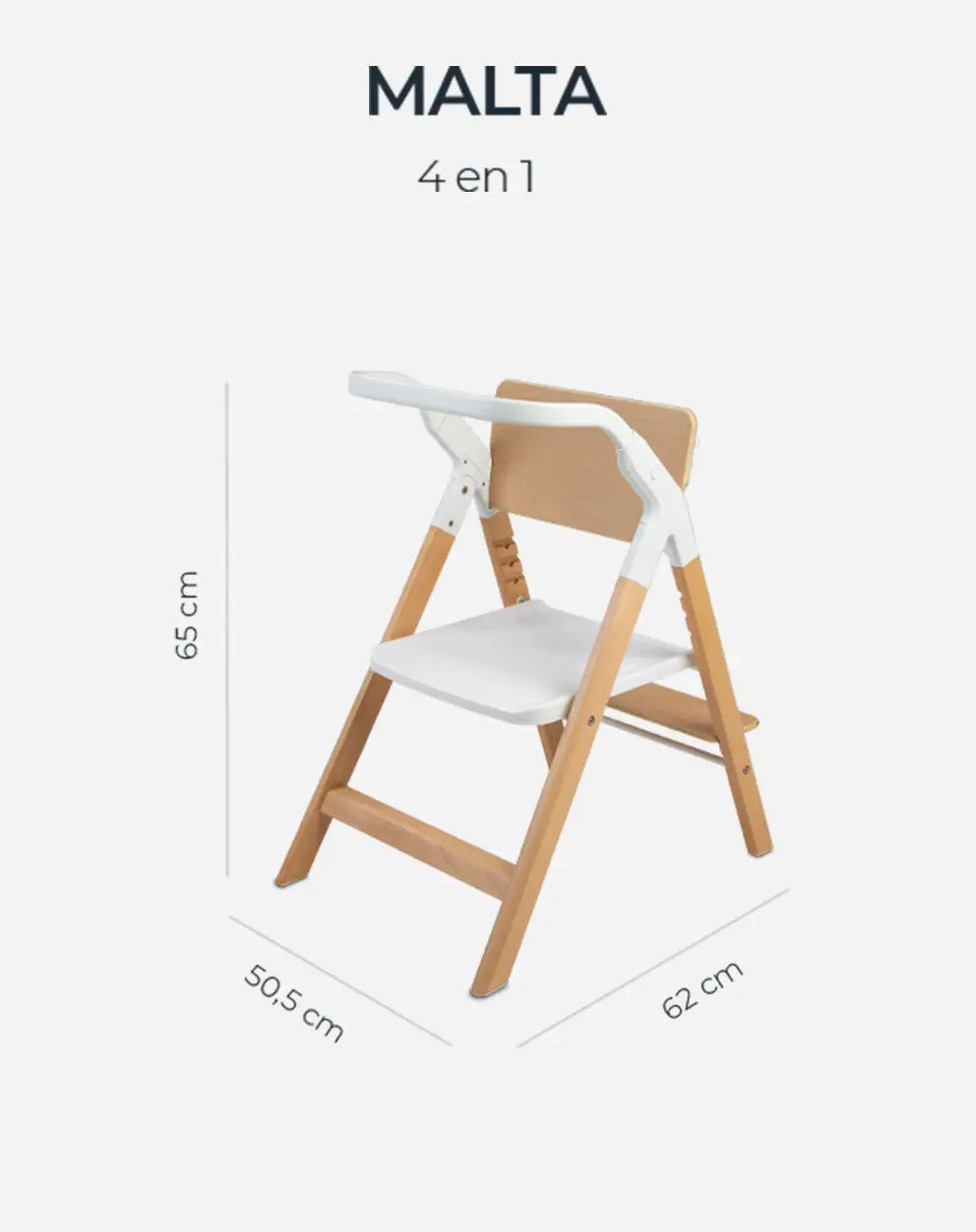 Silla de Comer 4 en 1 Malta