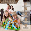 100 cubos magnéticos de construcción, juguetes sensoriales STEM Montessori