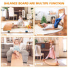 Tabla de equilibrio de madera Wobble Waldorf