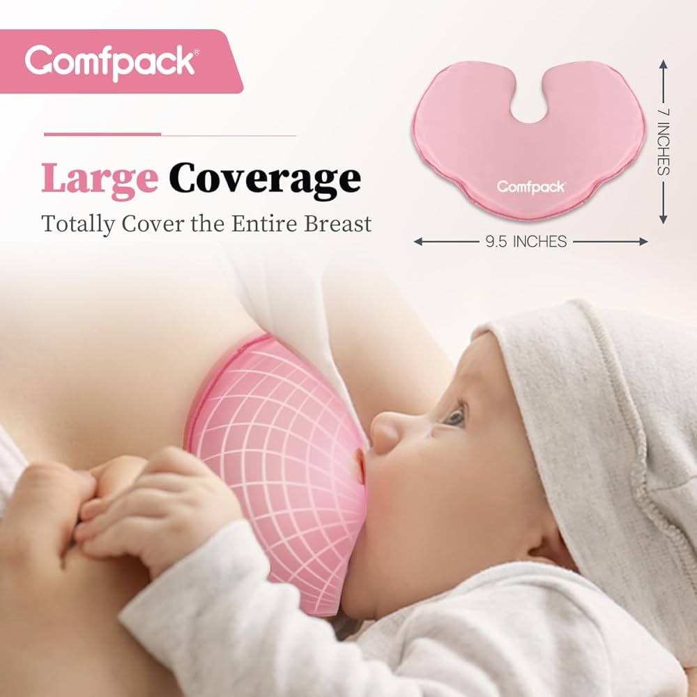 Paquetes de terapia de lactancia materna, paquete de 2 almohadillas