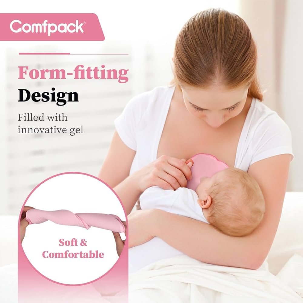 Paquetes de terapia de lactancia materna, paquete de 2 almohadillas