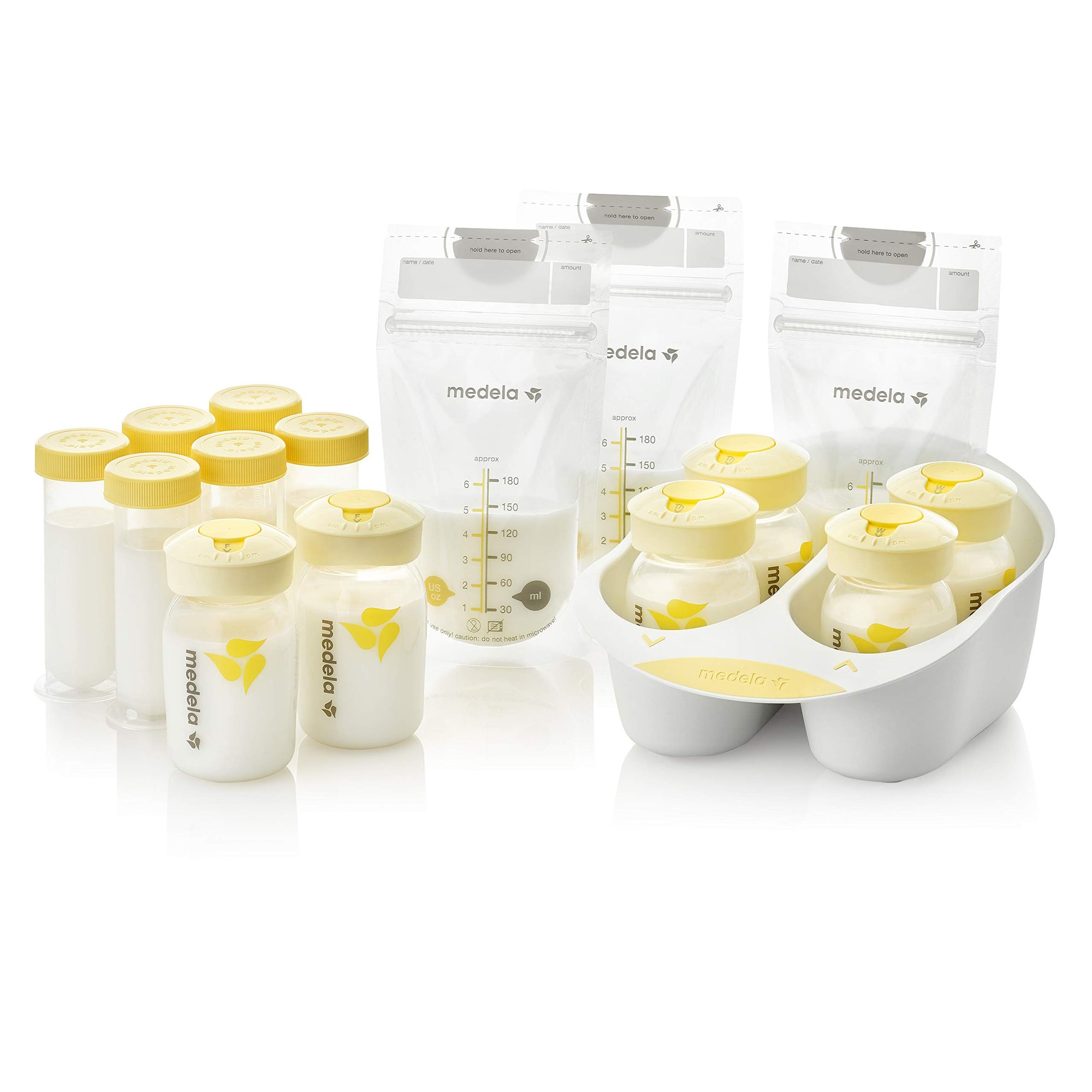 Set de solución para almacenamiento de leche materna de Medela