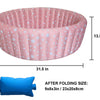 XDEMODA Piscina de bolas de tela grande plegable y portátil