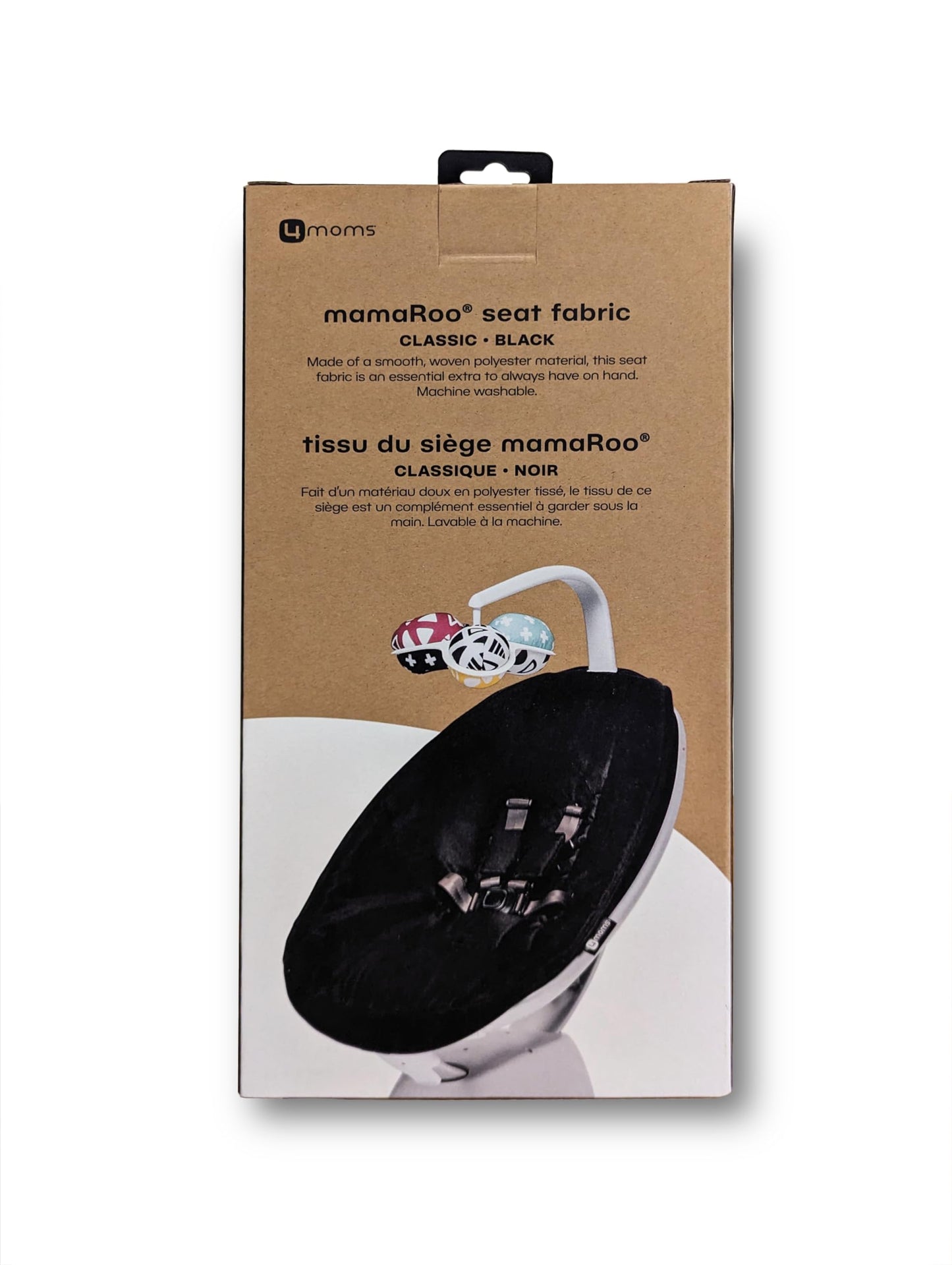 4moms Columpio MamaRoo para bebé, modelo 1046, negro clásico