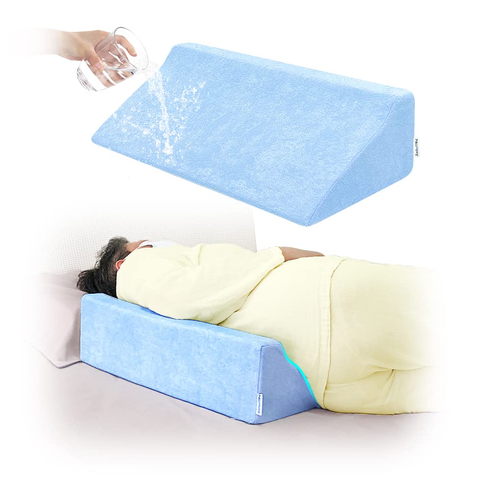 Almohada de cuña para dormir de lado en el embarazo