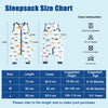 FLYISH DIRECT saco para dormir, tog 0.5, 18-36 meses
