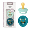 Chupetes BIBS | Chupete de caucho natural sin BPA, 6-18 meses