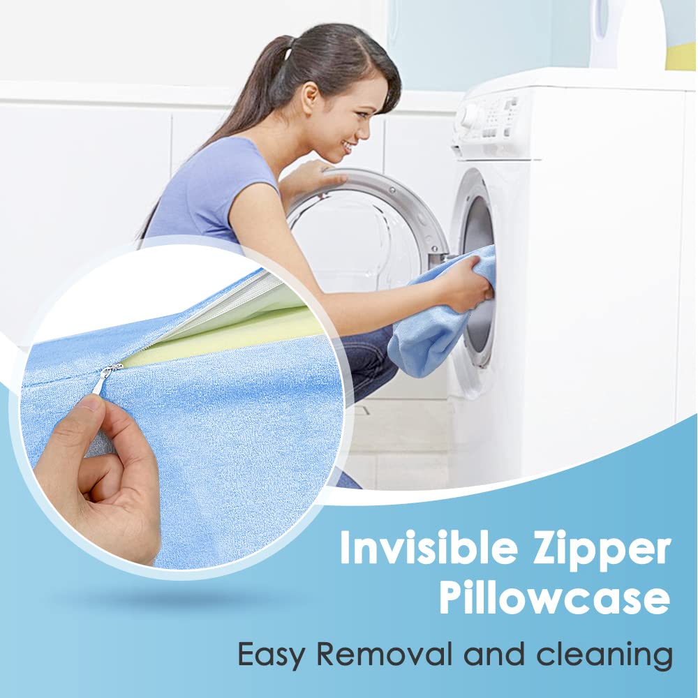 Almohada de cuña para dormir de lado en el embarazo