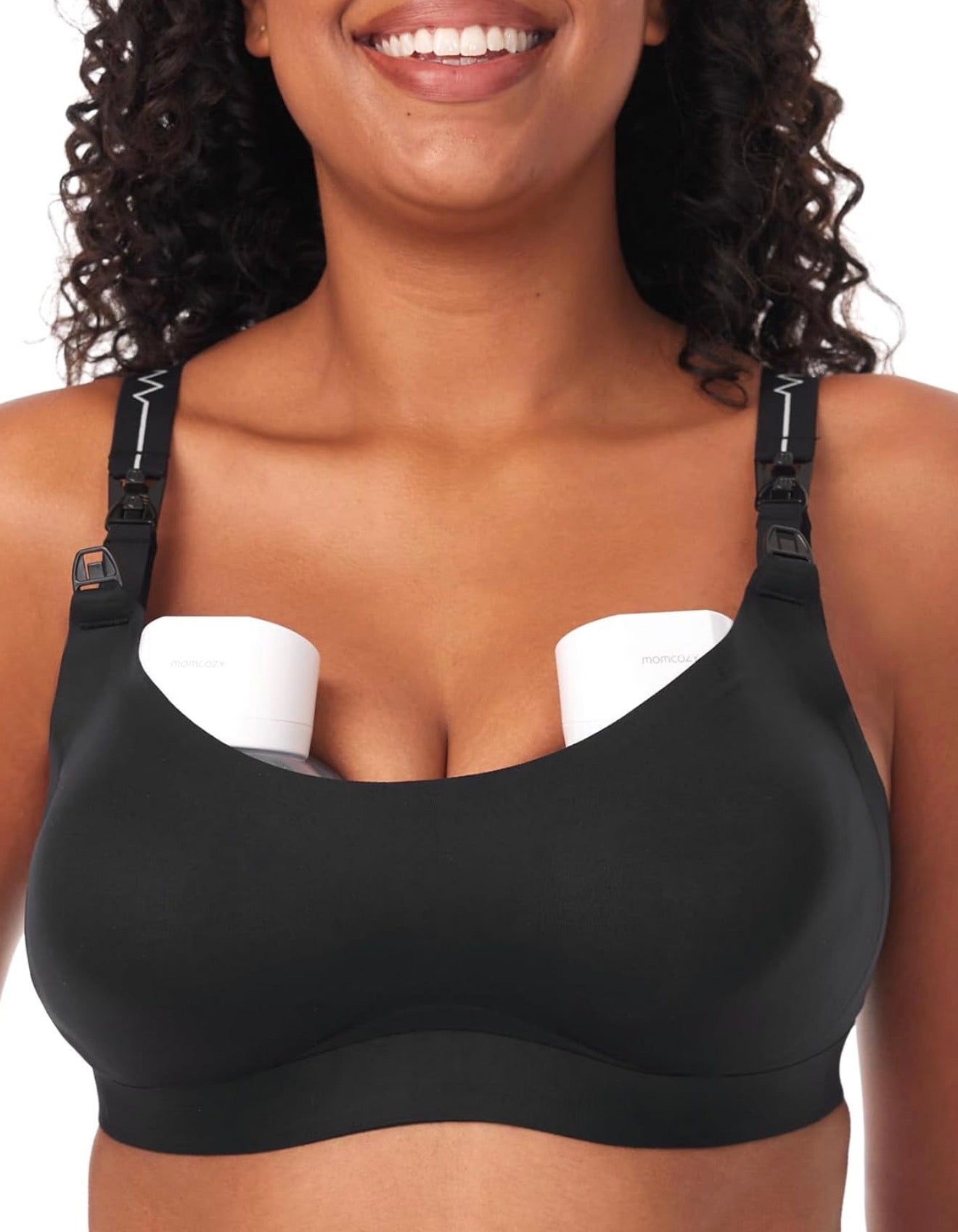 Sujetador Momcozy para extractor de leche portátil, talla XL PLUS