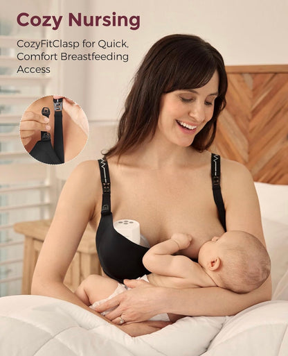 Sujetador Momcozy para extractor de leche portátil, talla XL PLUS