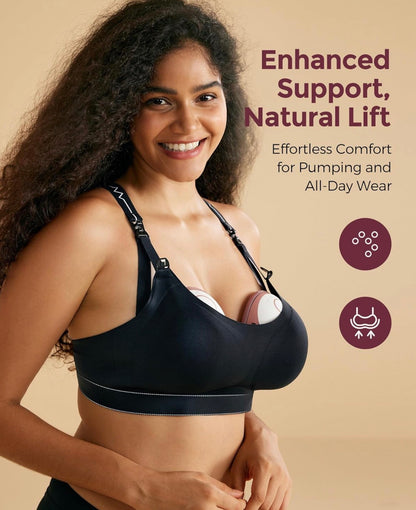 Sujetador Momcozy para extractor de leche portátil, talla XL PLUS
