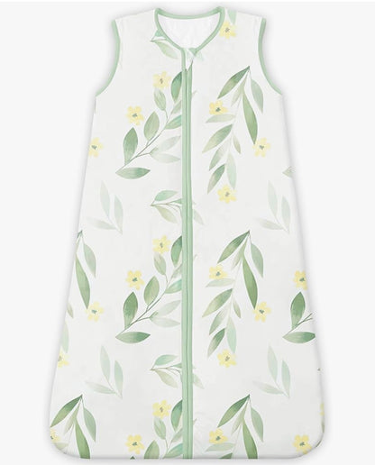 Saco de dormir 1.0 TOG, manta suave para bebé, con cremallera de 2 vías, M 6-15 meses