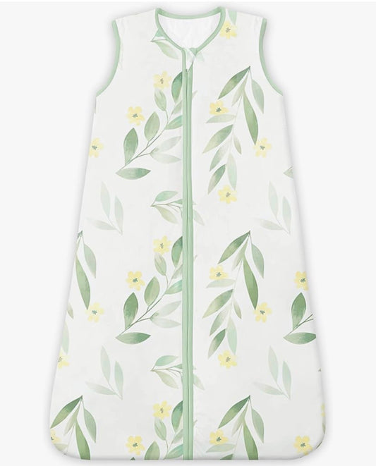 Saco de dormir 1.0 TOG, manta suave para bebé, con cremallera de 2 vías, M 6-15 meses