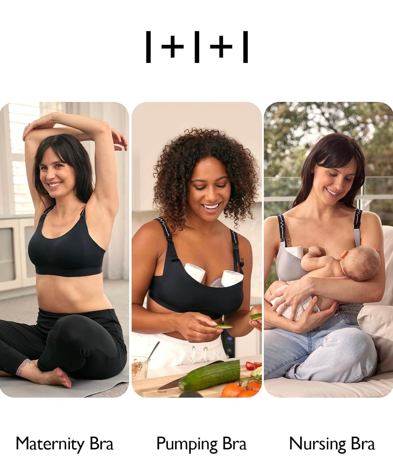 Sujetador Momcozy para extractor de leche portátil, talla XL PLUS