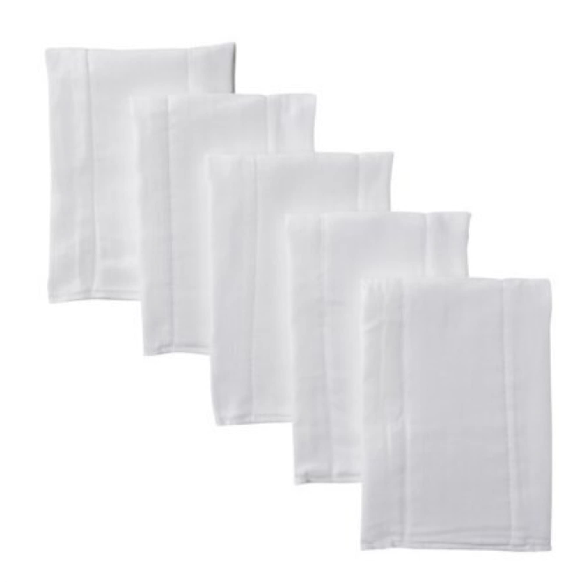 Gerber Paquete de 10 pañales de tela preplegables de 6 capas con acolchado absorbente