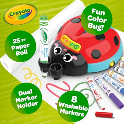 Crayola Musical Color Bug, juguete sensorial para niños pequeños