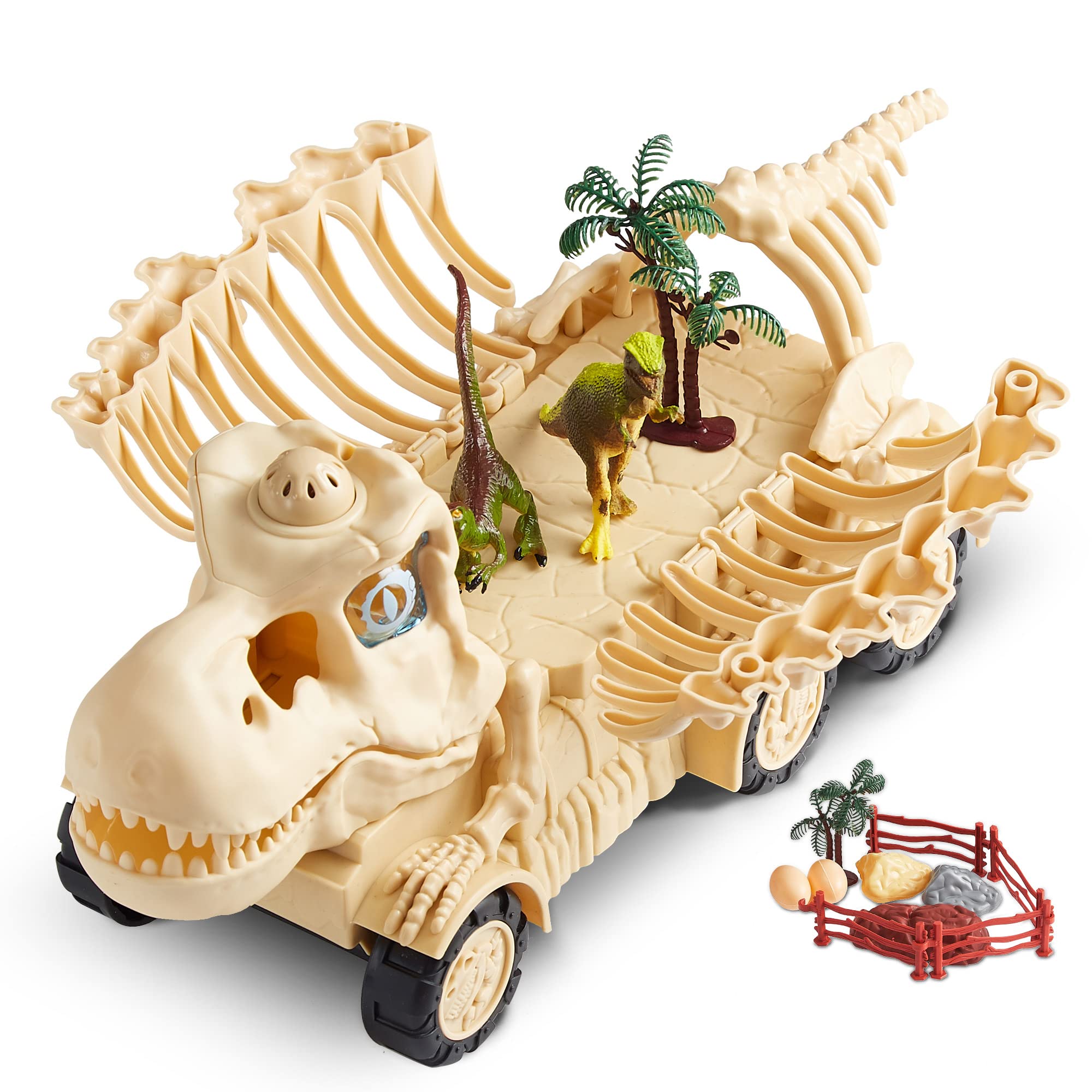 Camión fósil de dinosaurio