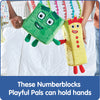 hand2mind Numberblocks Tres y cuatro amigos juguetones