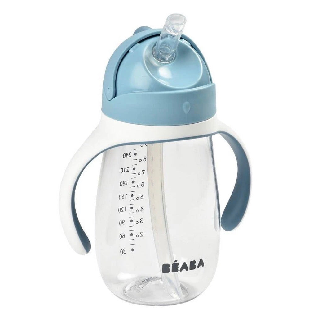 Vaso con pajilla BÉABA 300 ml