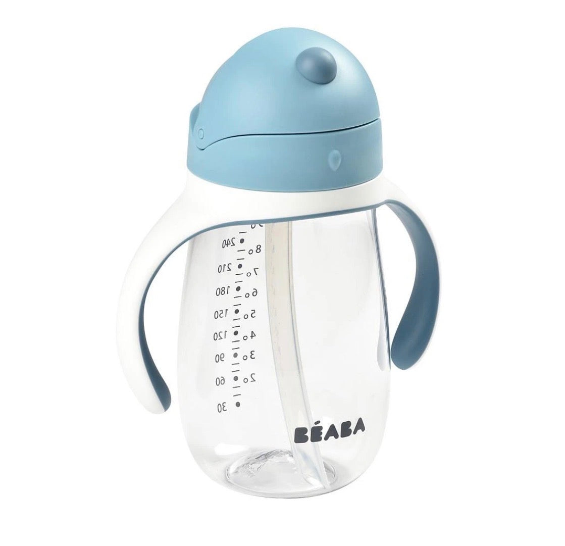 Vaso con pajilla BÉABA 300 ml