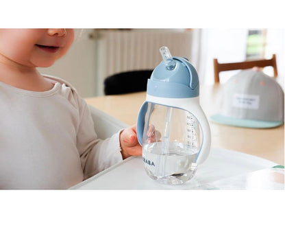 Vaso con pajilla BÉABA 300 ml