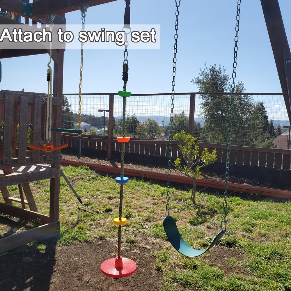 Swing Spins - Columpio giratorio de 360° para niños y niñas