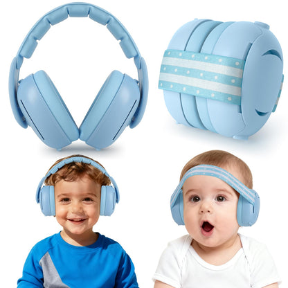 Auriculares con cancelación de ruido para bebés de 0 a 48 meses