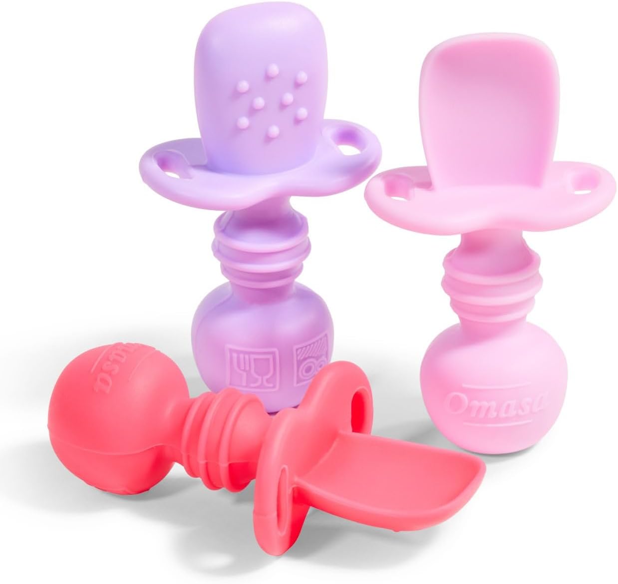 Cucharas de silicona para bebés