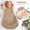 lulumoon Saco de dormir Manta portátil para bebé, 0.5 TOG, 9-18 meses