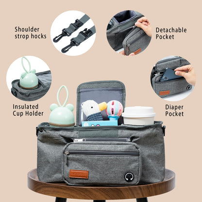 Organizador universal para cochecito