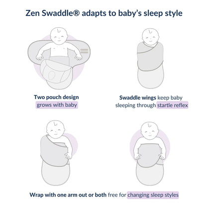 Zen Swaddle® Clásico, 1.5tog, talla única