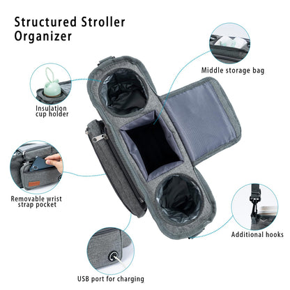 Organizador universal para cochecito