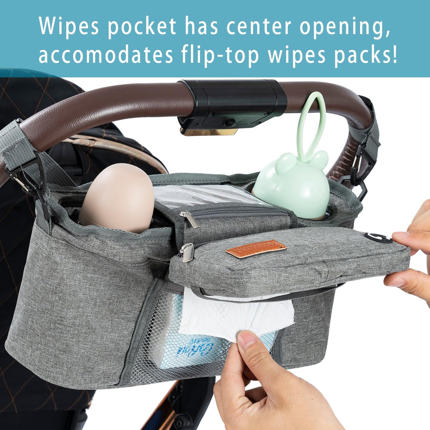 Organizador universal para cochecito