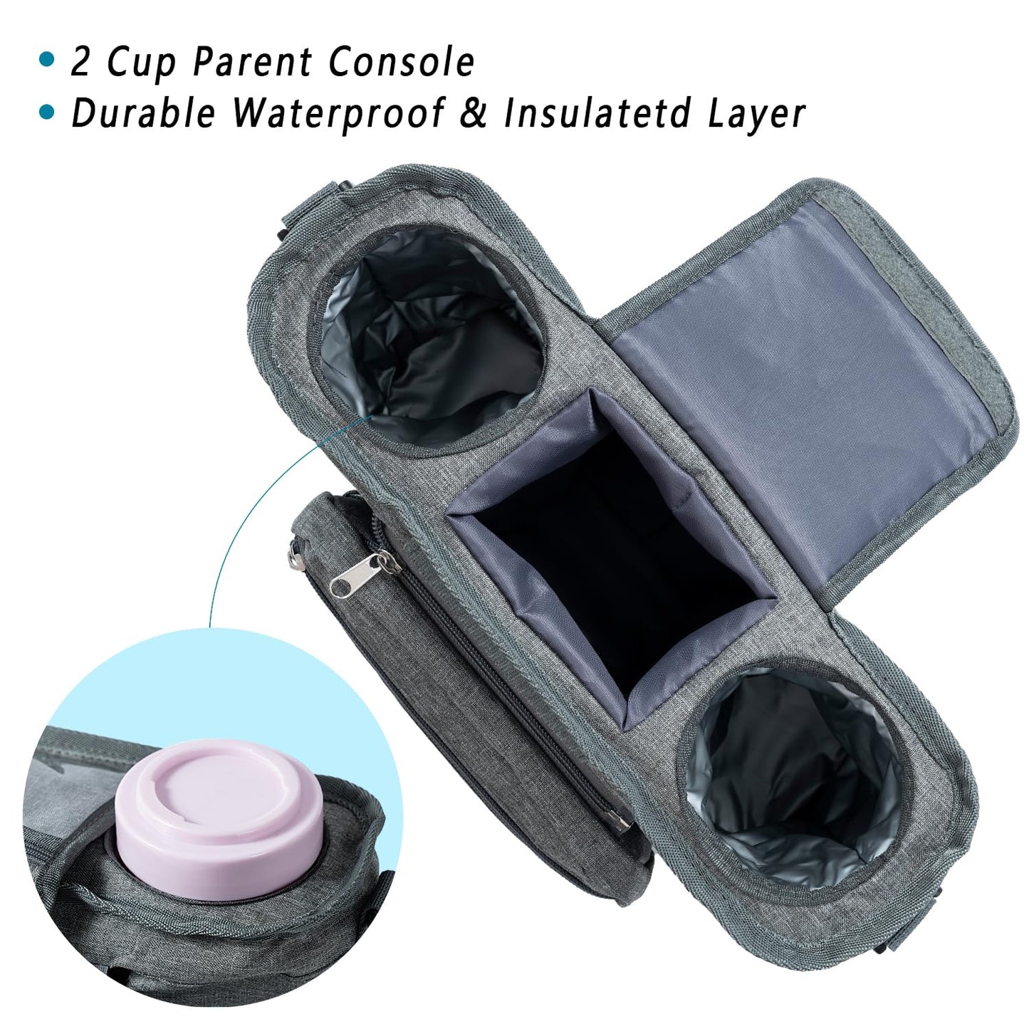 Organizador universal para cochecito