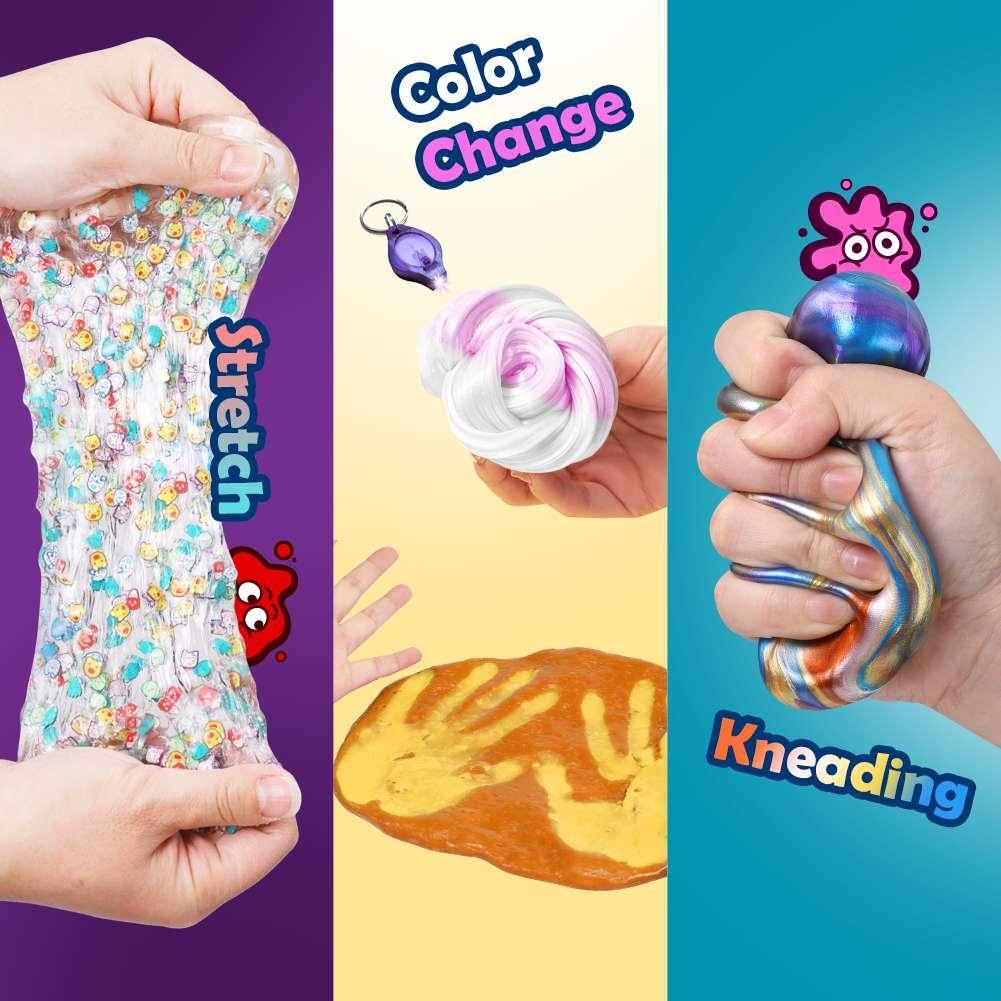 Waterelf - Kit de masilla para niños, 10 piezas de masilla