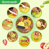 Juego de cuchillos para niños para cocina real