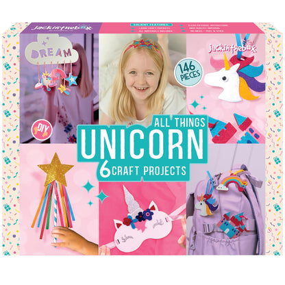 jackinthebox Manualidades de unicornio para niños de 5 a 8 años