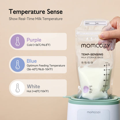 Momcozy 120 bolsas de almacenamiento de leche materna