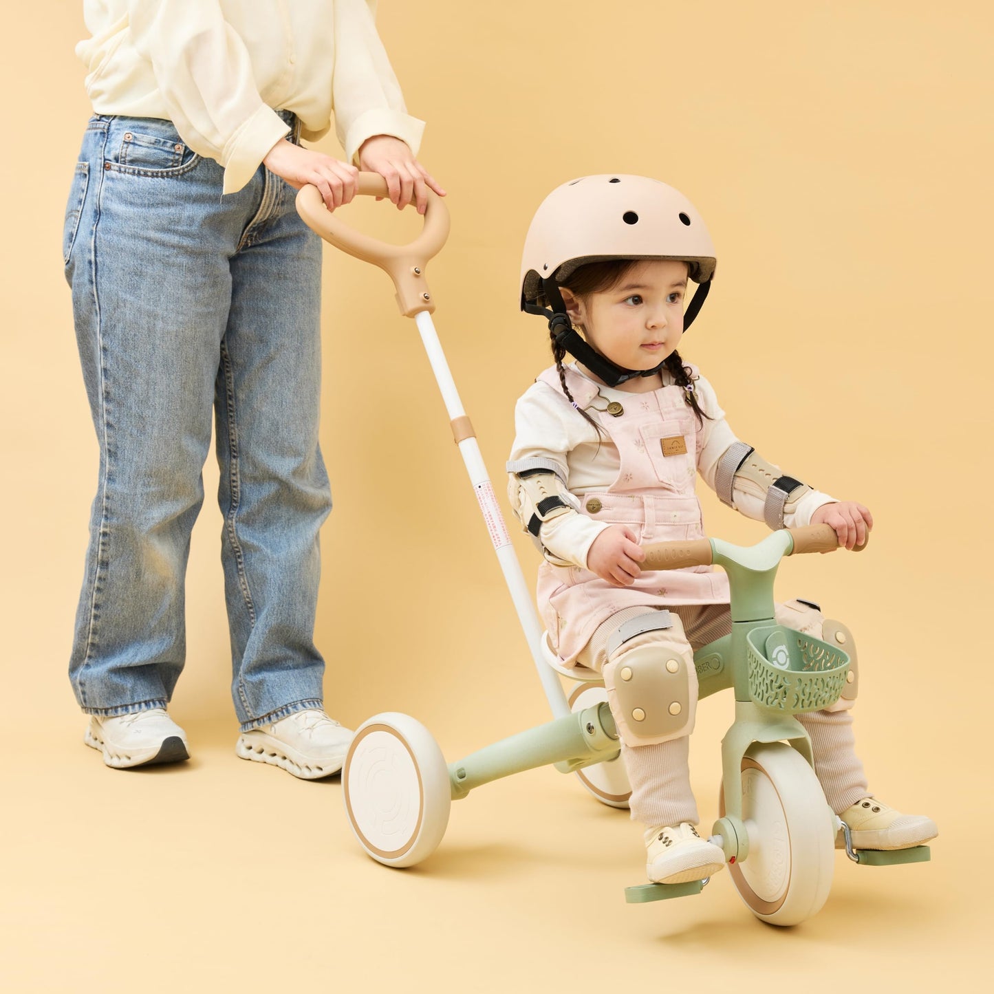 Globber Triciclo de aprendizaje ECO 3 en 1 (Pistachio)