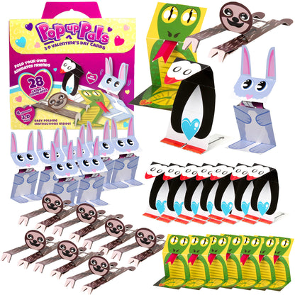 Tarjetas San Valentín, paquete de 28